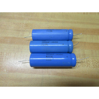 Sprague 39D308G030JS6 Vishay Capacitor 39D-3000UF-30VDC - Used