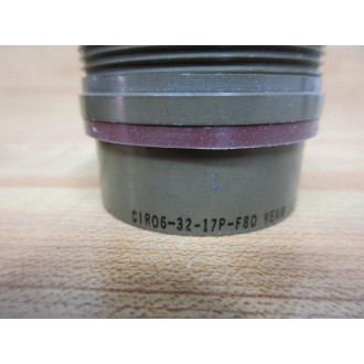 Veam CIR06-32-17P-F80 Connector CIR063217PF80 - Used