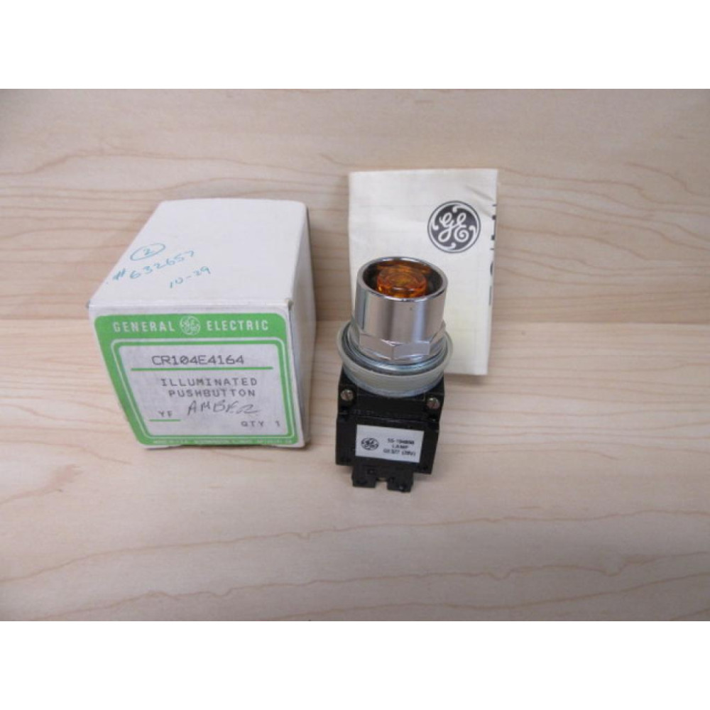 General Electric CR104E4164 Push Button Switch