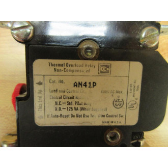 Cutler Hammer AN41P Overload Relay - New No Box