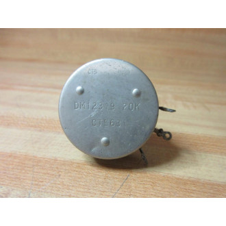CTS DM12319 Potentiometer CTS631 20KΩ - Used