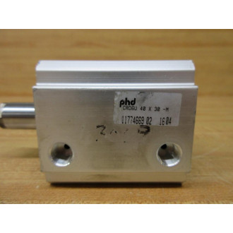 PHD CRD6U40X30-M Compact Pneumatic Cylinder CRD6U40X30M - New No Box