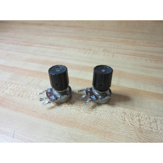 134644 Potentiometer 210-15 WKnobs (Pack of 2) - Used