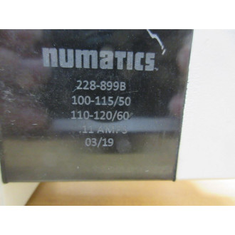 Numatics ISO55992 Pneumatic ISO Valve W1 Coil - Used