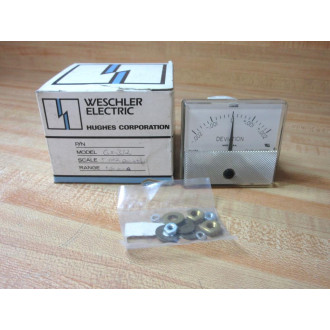 Weschler GX-332 Hughes Panel Meter Deviation GX332