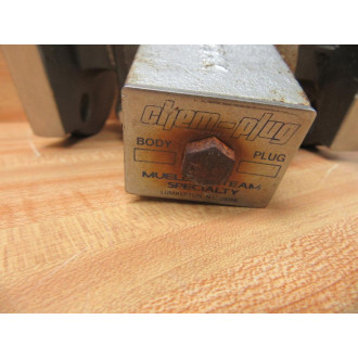 Chem-Plug 2.0-022-01 Plug Valve 2002201 - New No Box