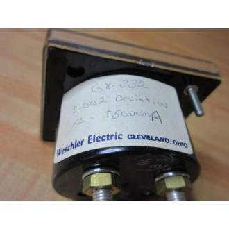 Weschler GX-332 Hughes Panel Meter Deviation GX332