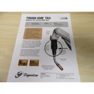 Tregaskiss TA3-Solid TA3 Mig Gun Mount - New No Box
