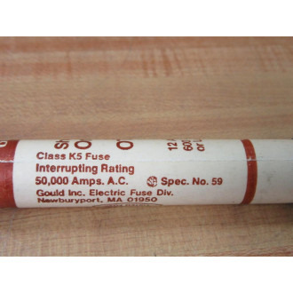 Gould Shawmut Ferraz Mersen OTS12 Tri-Onic Fuse (Pack of 5) - New No Box