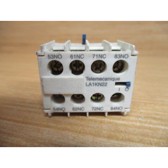 Telemecanique LA1-KN22 Schneider Contact Block LA1KN22 006622 (Pack of 6) - Used