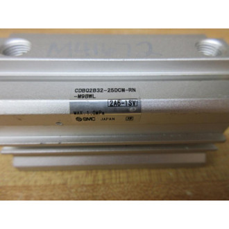 SMC CDBQ2B32-25DCM-RN-M9BWL Compact Pneumatic Cylinder CDBQ2B3225DCMRNM9BWL - New No Box