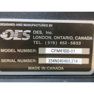 OES CFM41BB-01 Crimp Force Monitor CFM41BB01 Enclosure Only - Used