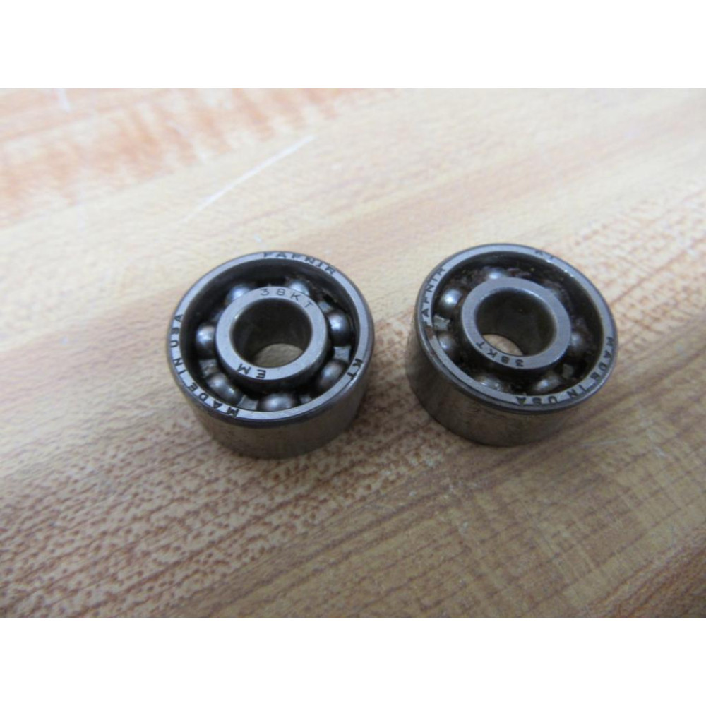 Fafnir 38KT Ball Bearing (Pack of 2) - New No Box