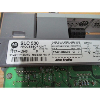 Allen Bradley 1747-L543 Processor Unit 1747L543 Ser.C, Rev. 7 - New No Box