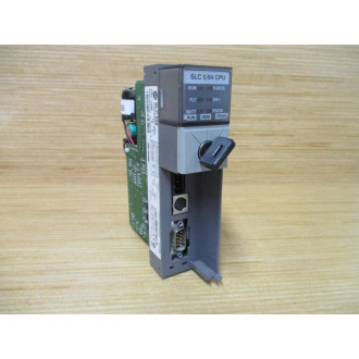 Allen Bradley 1747-L543 Processor Unit 1747L543 Ser. C, Rev. 7, WO Cover - Used