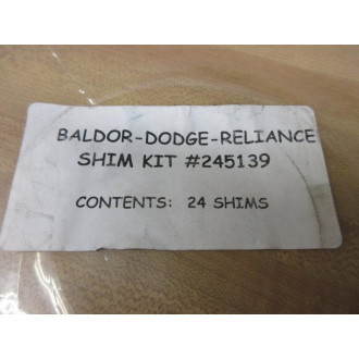 Baldor Dodge 245139 ABB Shim Kit - New No Box