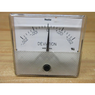 Weschler GX-332 Hughes Panel Meter Deviation GX332 - New No Box