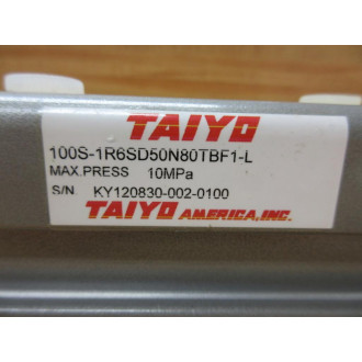 Taiyo 100S-1R6SD50N80TBF1-L Hydraulic Cylinder 100S1R6SD50N80TBF1L - New No Box