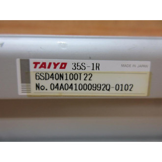 Taiyo 6SD40N100T22 Hydraulic Cylinder - New No Box