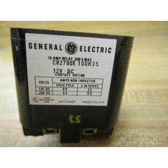 General Electric CR2790E100H35 Relay