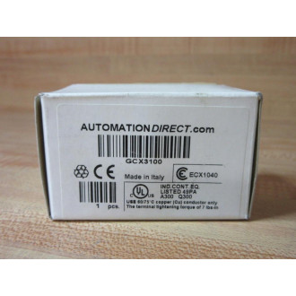 Automation Direct GCX3100 Push Button Assembly Operator And Base Only