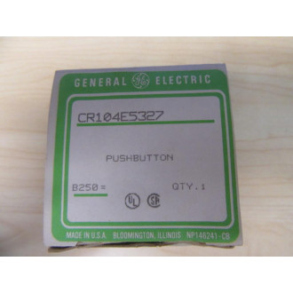 General Electric CR104E5327 Push Button Switch