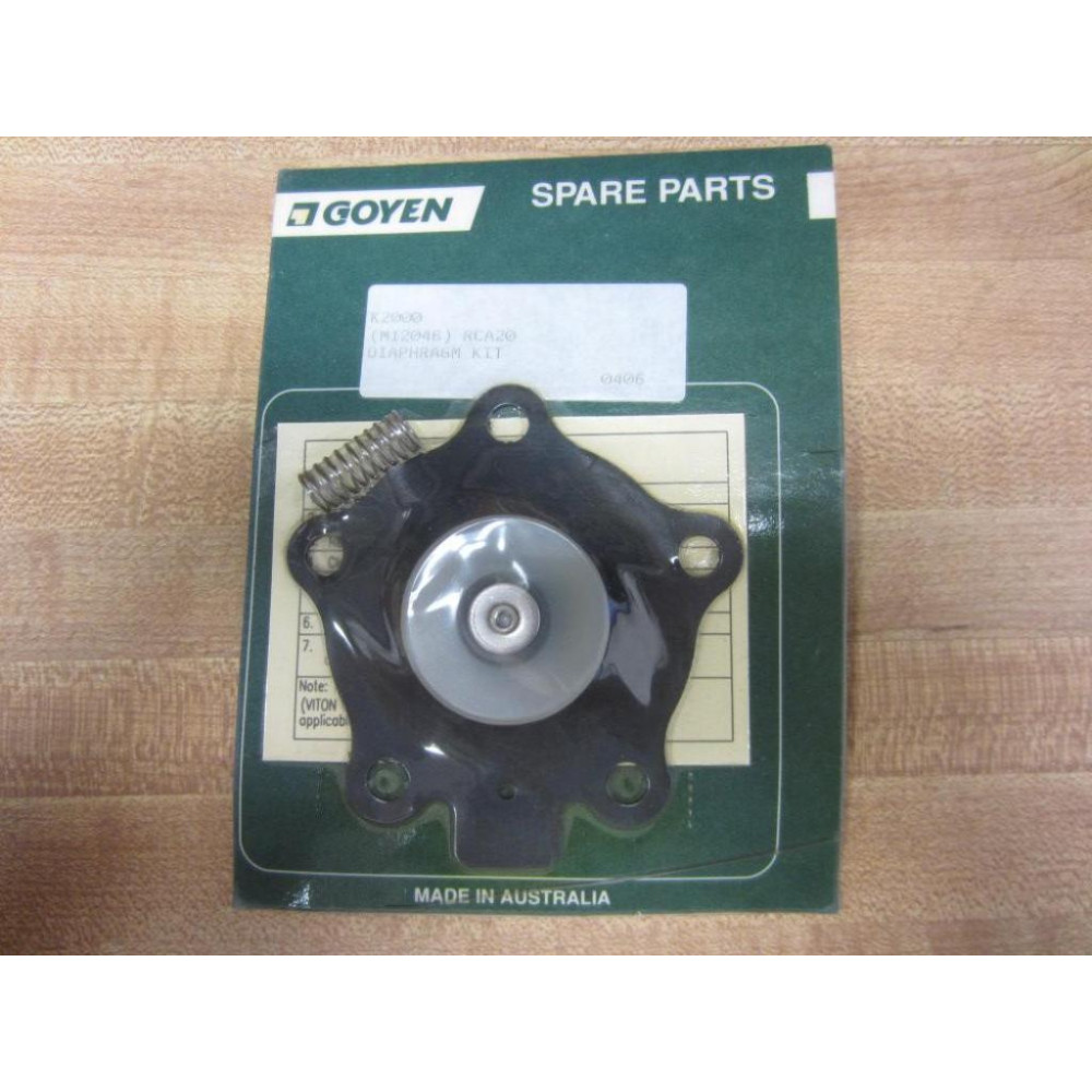 Goyen K2000 Diaphragm Kit M1204