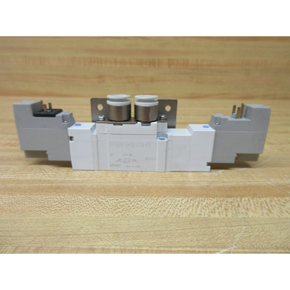 SMC SY7420-5YOS-C10-F2 Solenoid Valve SY74205YOSC10F2 - New No Box