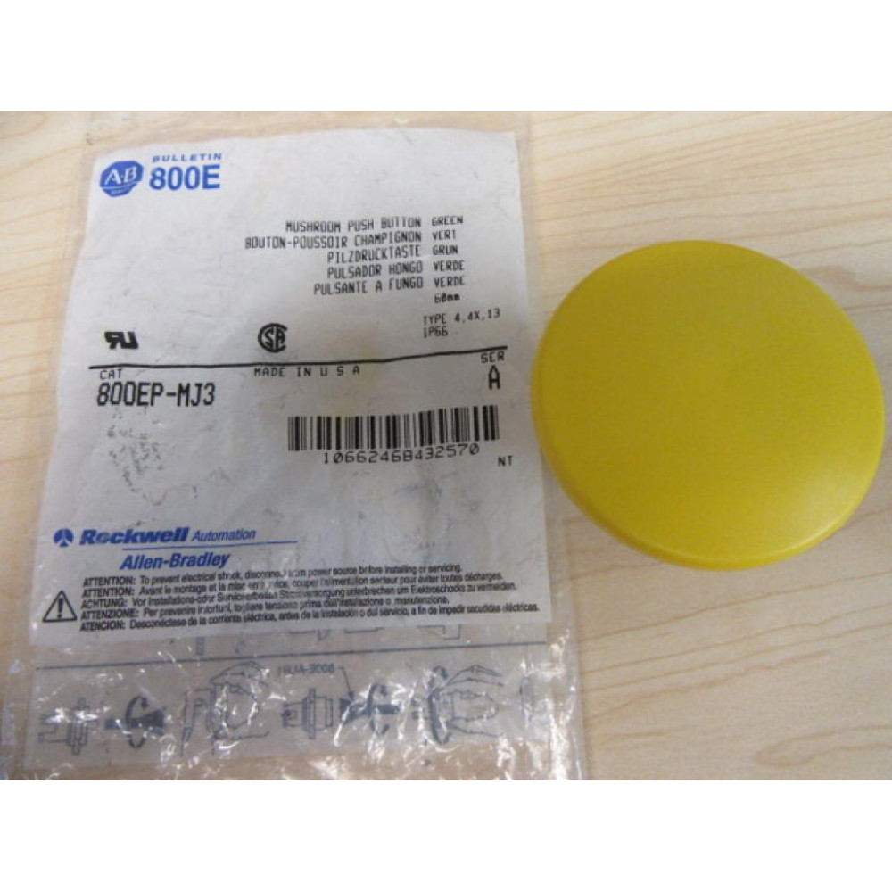 Allen Bradley 800EP-MJ3 Push Button Switch