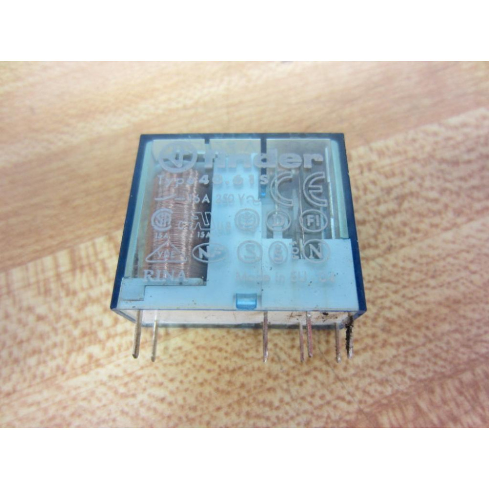 Finder 40.61-24V DC Relay 40.61-24VDC 16A - New No Box