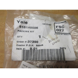 Yale 516149006 Packing Kit 431477-001