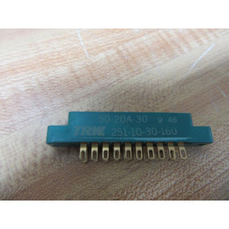 TRW 50-20A-30 Card Edge Connector 251-10-30-160 - New No Box