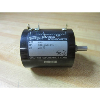 Spectrol MODEL 860 Potentiometer 860 500KΩ - Used