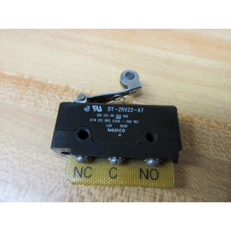 Micro Switch DT-2RV22-A7 Honeywell Switch DT2RV22A7 - New No Box