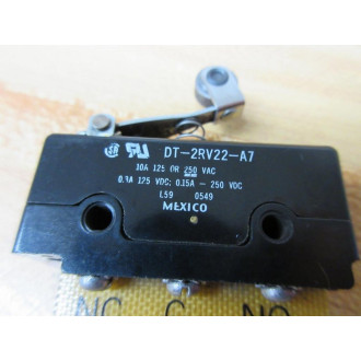 Micro Switch DT-2RV22-A7 Honeywell Switch DT2RV22A7 - New No Box
