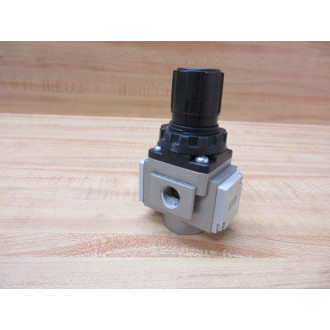 SMC AR20-02E-R Regulator AR2002ER Missing Gauge Cover - Used
