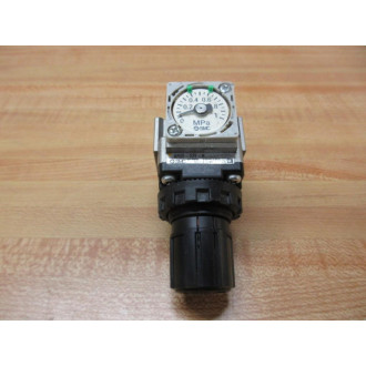 SMC AR20-02E-R Regulator AR2002ER Missing Gauge Cover - Used