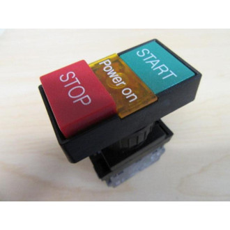 ABB CBK-2P1YPO11 Dual Push Button Switch