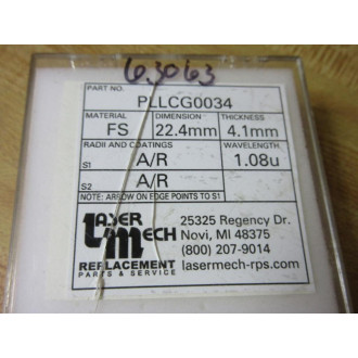 Laser Mech PLLCG0034 Protective Window