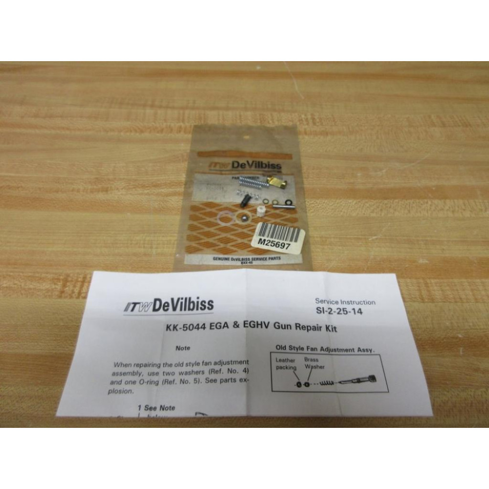 ITW 190681 DeVilbiss Spray Gun Repair Gun KK-5044