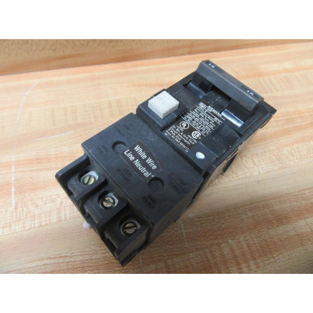 Siemens QPF215 Circuit Breaker 15A 2P - Used