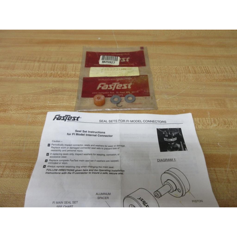 FasTest FIS222UR Main Seal Kit