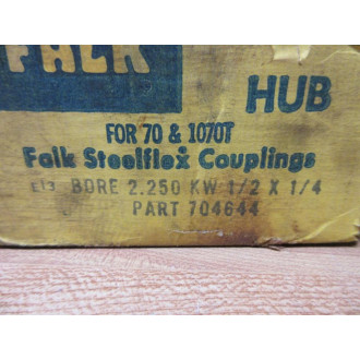 Rexnord Falk 0704644 Grid Coupling Hub1070T No Set Screw