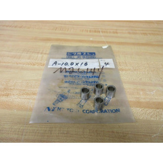 NT Tool A-10.0X16 Drill Jig Bushing A100X16 (Pack of 4)