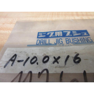 NT Tool A-10.0X16 Drill Jig Bushing A100X16 (Pack of 4)