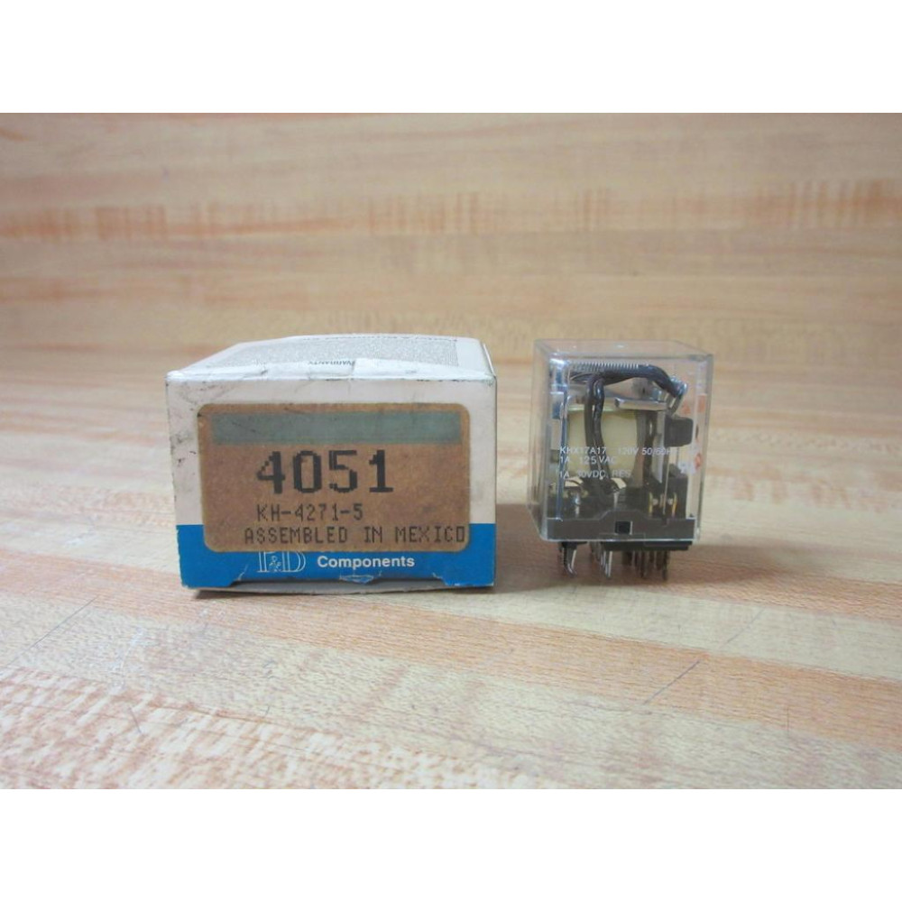 Potter & Brumfield KH-4271-5 Relay KH42715 120V
