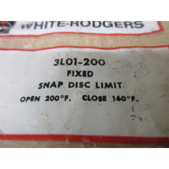 White-Rodgers 3L01-200 Emerson Thermal Limit Switch 3L01200 (Pack of 2)