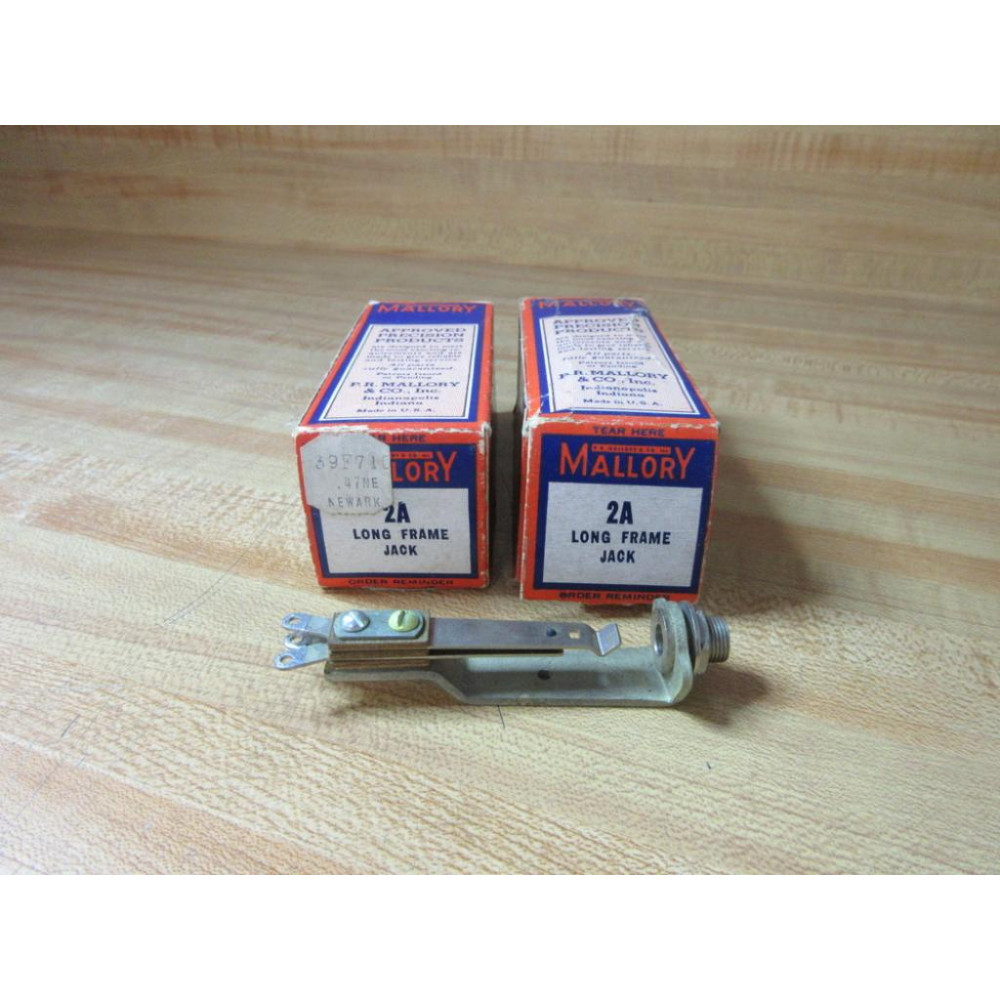 Mallory 2A Long Frame Jack (Pack of 2)