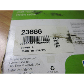 Chicago Rawhide 23666 SKF Oil Seal CR23666