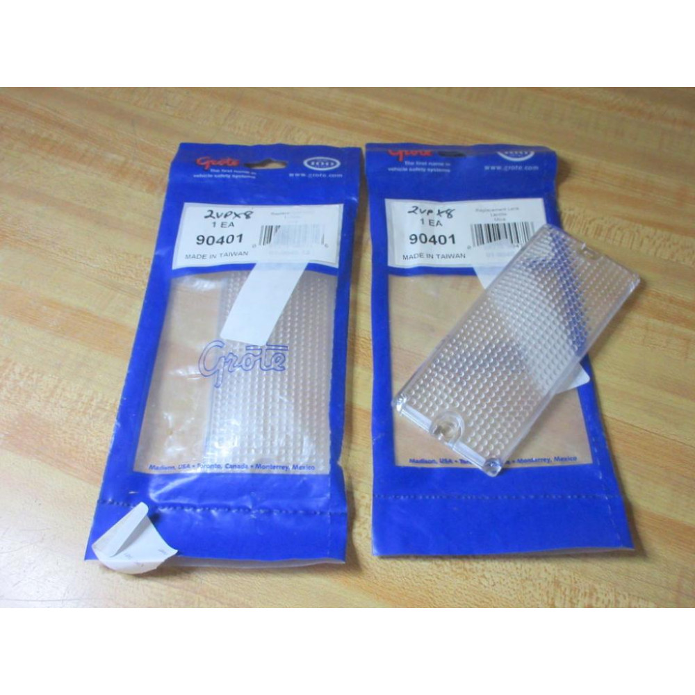 Grote 2VPX8 Replacement Lens 90401 (Pack of 2)